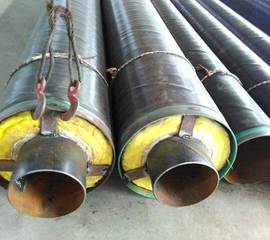 預制鋼套鋼直埋蒸汽保溫管